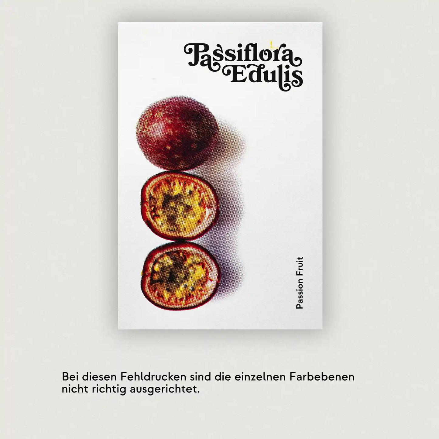Erntereif: Perfekte Passionsfrucht | 20x30cm