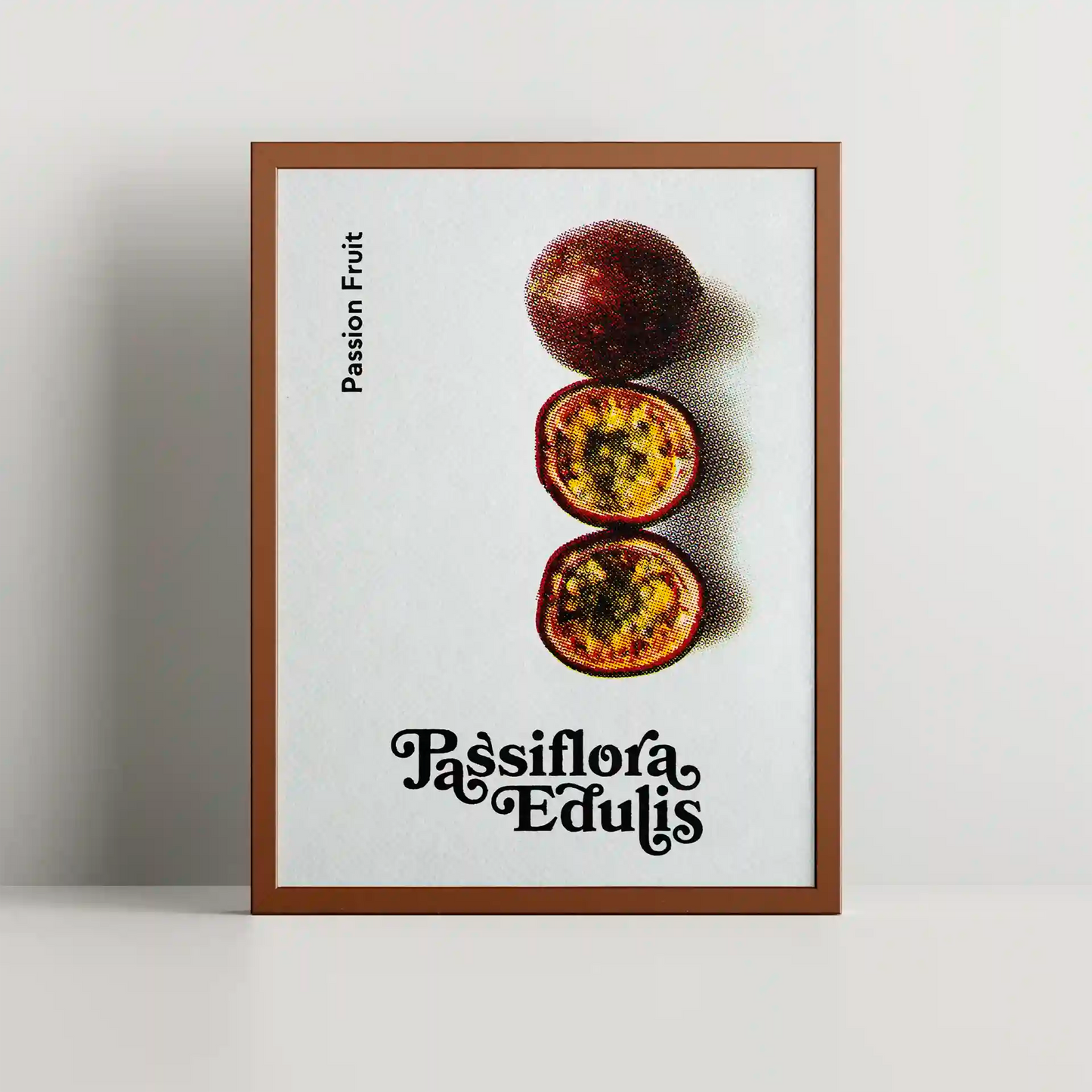 Erntereif: Perfekte Passionsfrucht | 15x20cm