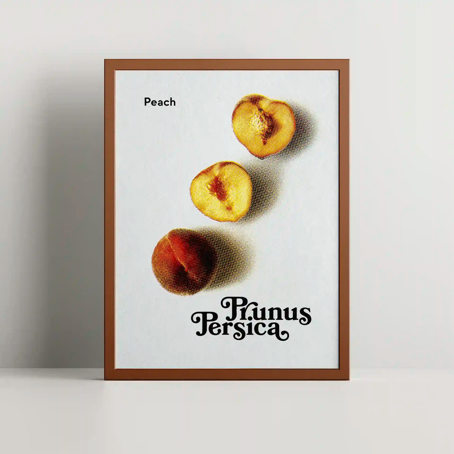 Erntereif: Prachtvoller Pfirsich | 15x20cm