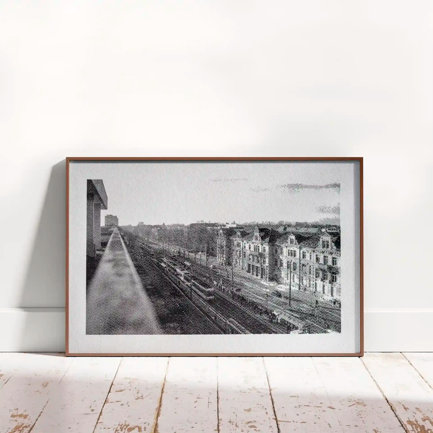 Passierte Plätze: Karlsruhe | 30x20cm