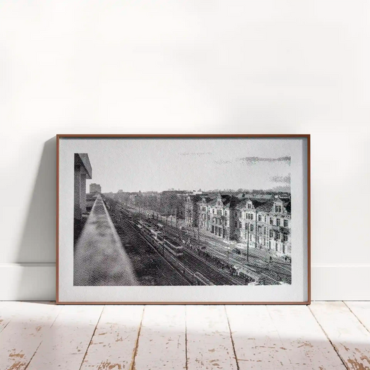 Passierte Plätze: Karlsruhe | 30x20cm
