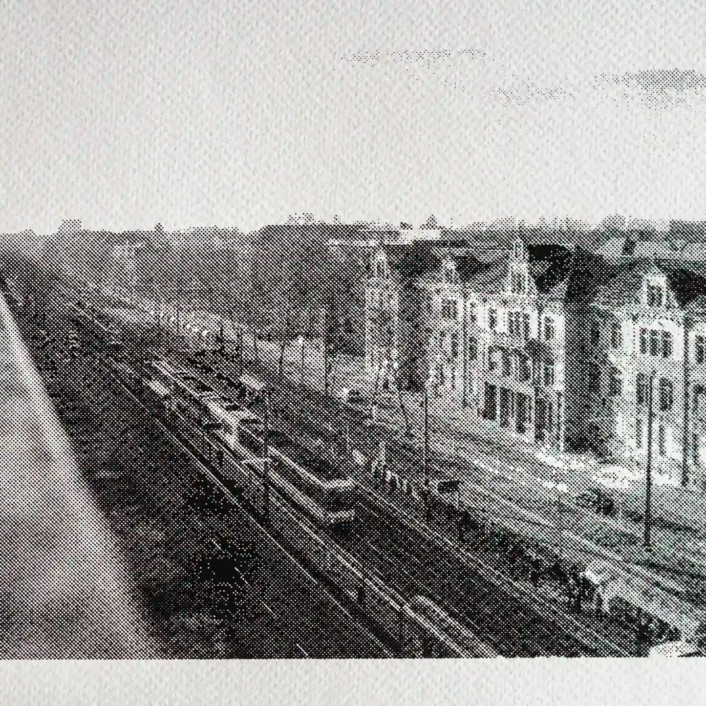 Passierte Plätze: Karlsruhe | 30x20cm