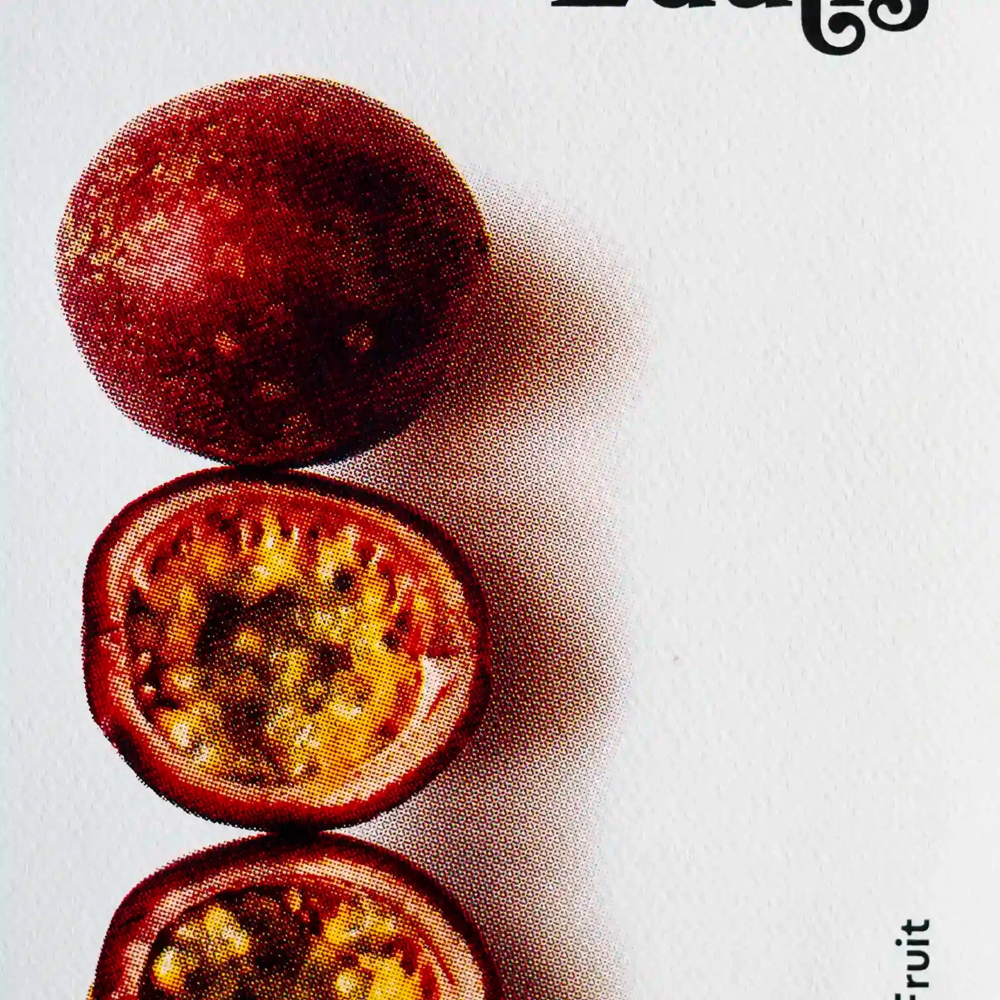 Erntereif: Perfekte Passionsfrucht | 20x30cm