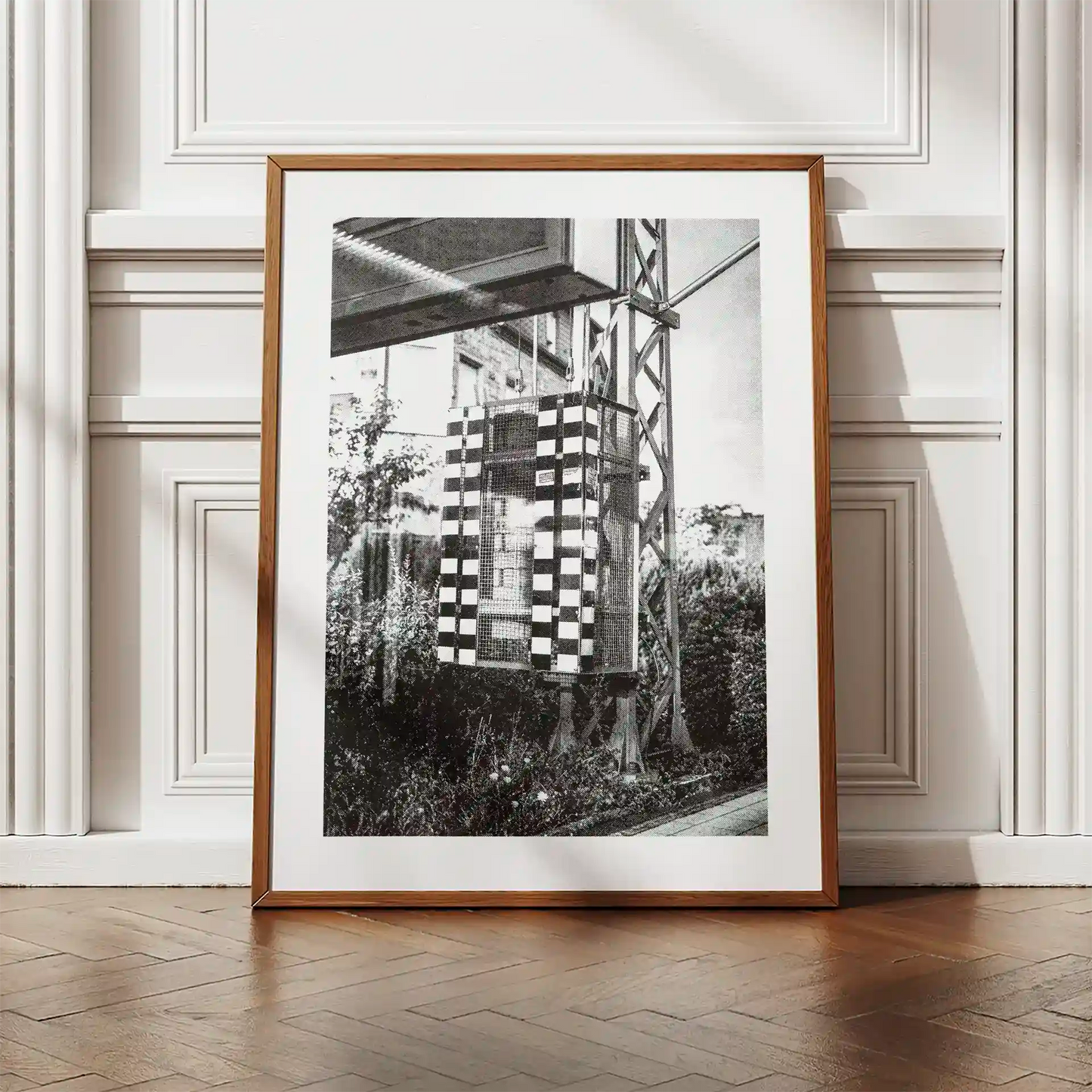 Passierte Plätze: Mannheimer Bahnhof | 30x40cm