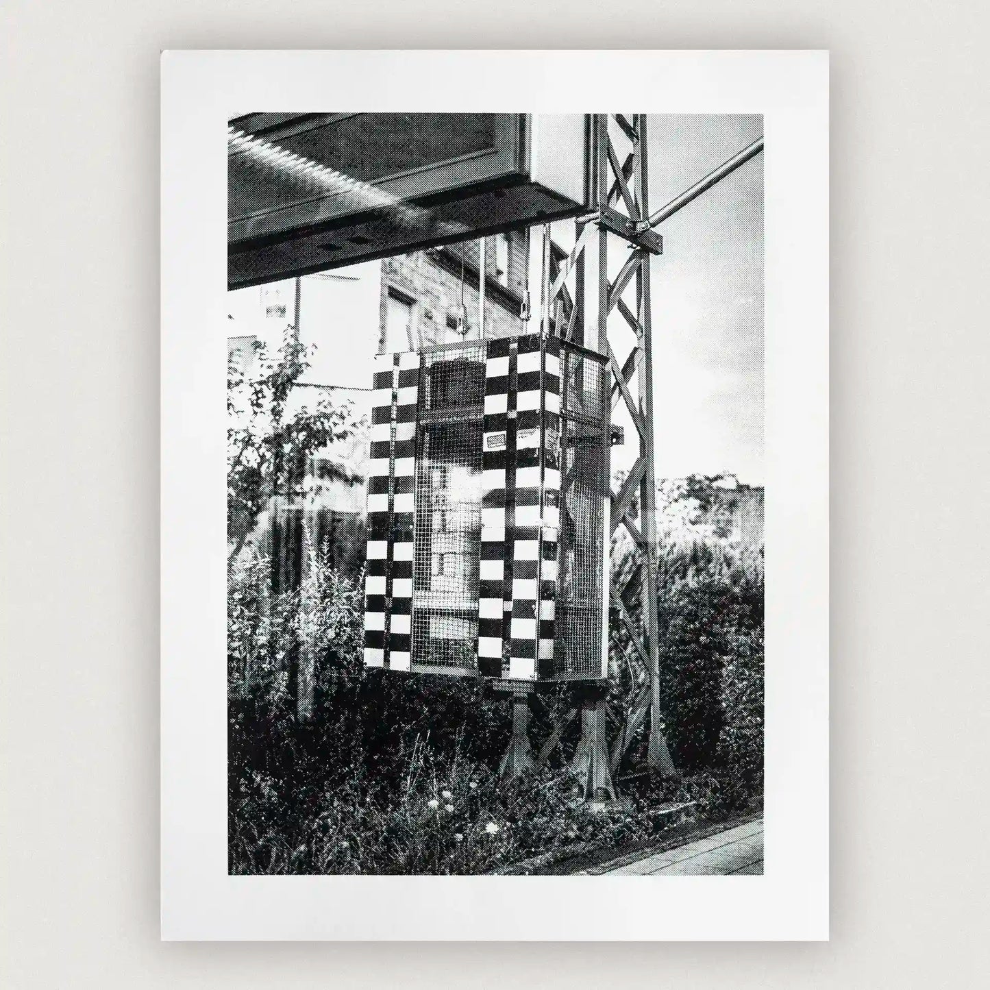 Passierte Plätze: Mannheimer Bahnhof | 30x40cm