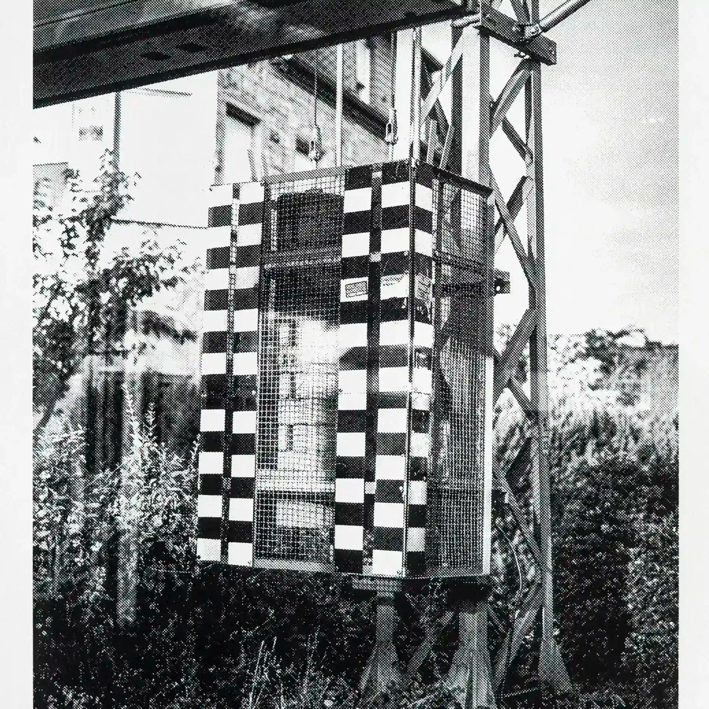 Passierte Plätze: Mannheimer Bahnhof | 30x40cm