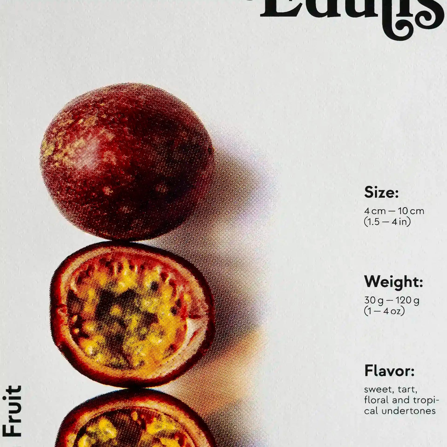 Erntereif: Perfekte Passionsfrucht | 30x40cm