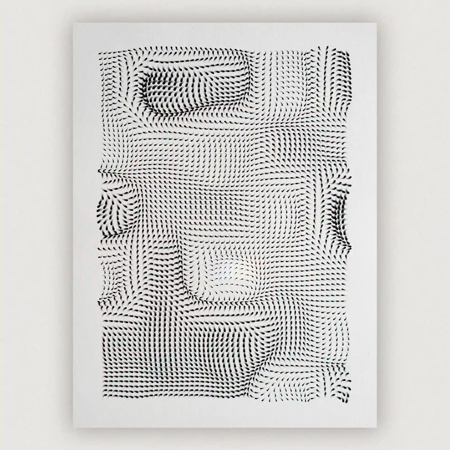 Processing Patterns: Rasterkunst | 30x40cm